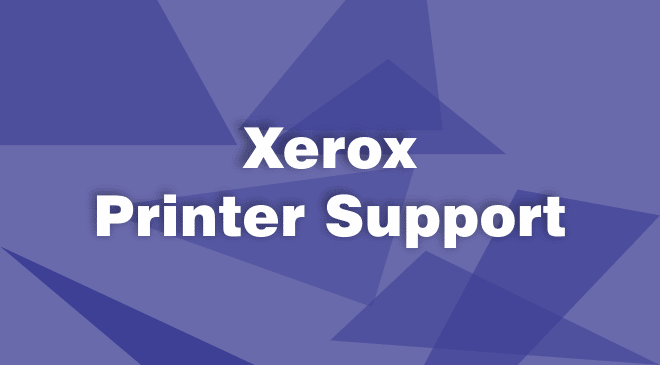 Xerox Printer Support