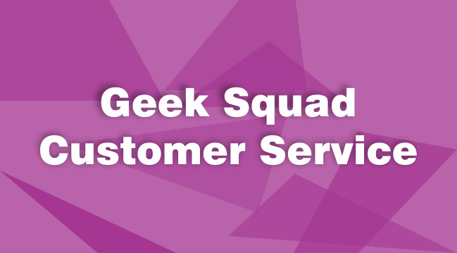 Geek Squad Customer Service