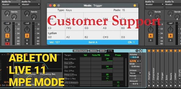 Ableton customer support